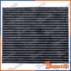Filtre d'habitacle à charbon pour CHRYSLER | FCF-CH-020C, WP2225